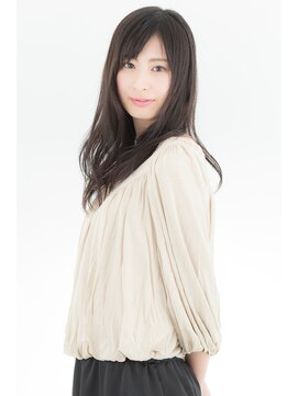 ソファ ヘア 仙台(Sofa) 【Sara仙台駅前】エフォートレス黒髪ロングウェーブ