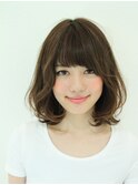 ゆるふわ愛されロブ　スタイル　【中山】