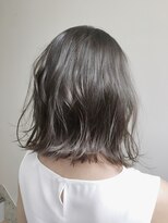アクシー 銀座店(AXY) プチバング巻きっぱなしミディ[イルミナカラー][髪質改善][銀座]