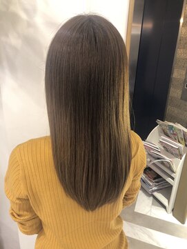 ロンドアベニール 北千住(Lond avenir) 艶感まとまるストレート☆シアーベージュ　西田大樹