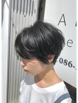 アーチ(ARCH)&nbsp;【ARCH 竹田】ボーイッシュショート　ブラックグレージュ