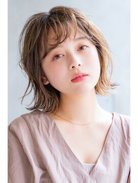 エイミー(Aimee) Aimee 町田　外ハネボブ×シアーベージュ