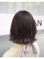 ブリーチなし × ラベンダーグレー Hair Design Collet Ginza