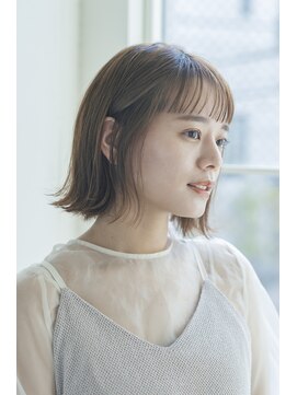 ガーデン タチカワ(garden tachikawa) 20代30代大人かわいいうる艶髪抜け感ヘア切りっぱなしミディアム