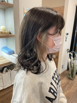 ブランシェ JR勝川駅前店 イヤリングカラー☆ブロンドベージュ