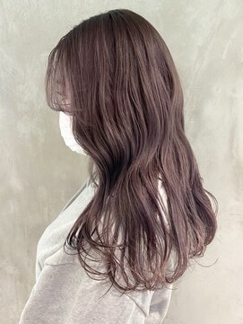 アイティーバイアルバム 下北沢店(IT by ALBUM) ラベンダーグレージュ_アースカラーくびれヘアツートン_ba377732