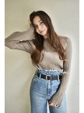 ブゾン(buZon) 大人ロングスタイル×ゆるふわパーマ