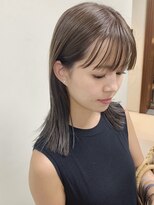 イオエ(ioe)&nbsp;黒髪/ボブルフ/ネビージュ/小顔/ワンレン/髪質改善/グレージュ