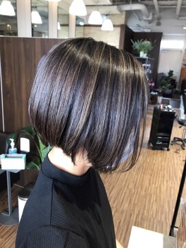 イルファ セイユウ 上野芝店(ehl:fa SEIYU) ハイライト×白髪ぼかし