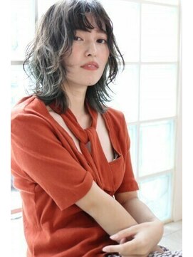 ヘアアンドメイク シークネクスト(HAIR&MAKE SeeK NEXT) 【SeeK NEXT】ウルフ×アッシュベージュ
