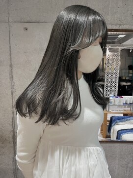 シィーム(cime) ブルーブラック　グレーカラー　ブルーグレー　グレージュカラー