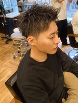 アイリーヘアデザイン(IRIE HAIR DESIGN) 【IRIE HAIR赤坂】ツーブロック×アップバング
