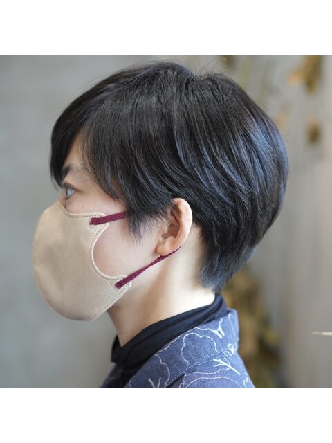 美シルエットのベリーショートスタイル/横浜髪質改善