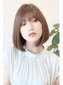 手入れ簡単　小顔　内巻きボブ　ボブ 30代40代　ショート　川口