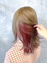 バブルス 上福岡店(BUBBLES)&nbsp;ミルクティー×ペールバーガンディー