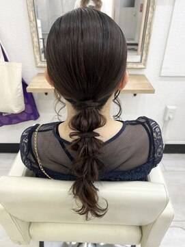 プティクローシェ バイ クオーレ(petite cloche by CUORE) タイト編みおろし