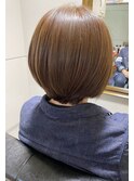メテオカラー艶感ショートボブ