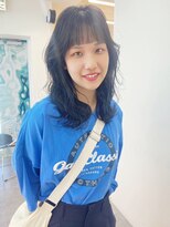 ギグスダブル 栄久屋大通店(gigs double)&nbsp;オン眉×レイヤー×パーマ