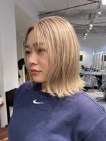 ナループロアツム(Nalu pu loa Tsum)&nbsp;パーマ落とし/ブリーチカラー/ホワイトベージュカラー