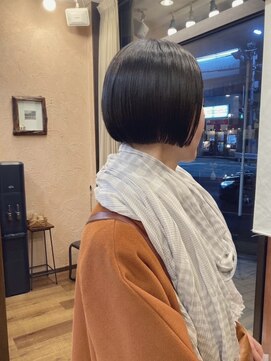 ミリュウ(Milieu) おしゃれ可愛いミニボブ/20代/30代/40代
