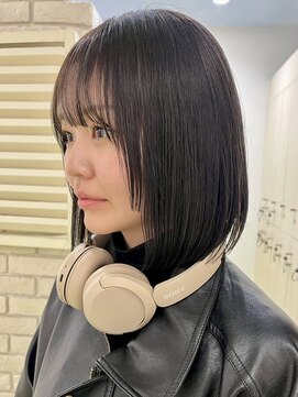 ギグス 栄店(gigs) 切りっぱなしボブ