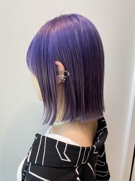 ステア ケース(stair case) 韓国タッセル切りっぱなしボブ前髪カットトリートメント