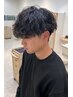 【男性限定】 メンズカット＋ツイストスパイラルパーマ ￥15,000