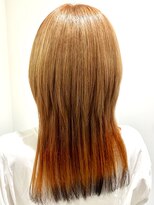 アズールサン 草加西口店(azule-sun)&nbsp;デザインカラー,ウルフカット,狐カラー【草加】