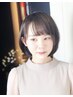 【前髪の縮毛矯正のみ】&【カット】→￥１２,０００