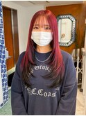 エンドルーツカラー&韓国ハイレイヤースタイル