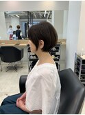 大人ショートボブ