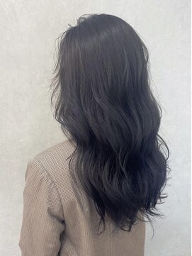 テーラヘアー つくば研究学園店(TELA HAIR) ゆるふわウェーブ×グレーアッシュ【TELA HAIR つくば研究学園】