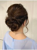 多毛さんのヘアアレンジ