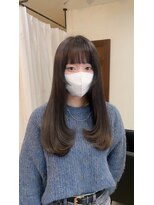 スイート ヘアデザイン(Suite HAIR DESIGN) 【顔周りカットSayaka】レイヤースタイルを可愛く見せる巻き方↓