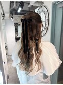【NAGOMI指名限定】リボンアレンジ