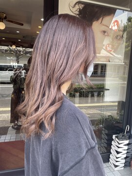 シャンプーボーイアネックス(SHAMPOO BOY Annex) くすみラベンダーカラー