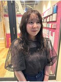 【マユ】ふわふわパーマ
