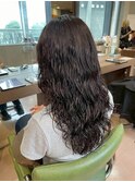 グレージュカラー透明感カラーオリーブカラー