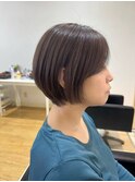 40代/50代/白髪ぼかしハイライトカラー/中明度/透明感カラー