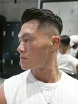 メッツ 原宿(METS) MEN‘S /ハイフェード×サイドパート /短髪 /男髪
