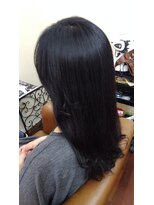 ヘア スタジオ ルーチェ(Hair studio Luce)&nbsp;艶黒髪ロングヘアスタイル