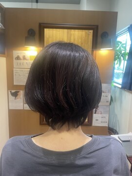 チアー ヘアリラクゼーション(cheer HAIRRELAXATION) ショートボブ