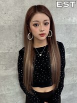 エスト 大阪梅田(EST)&nbsp;レミー100%/53cm☆シールエクステ80枚+カラー