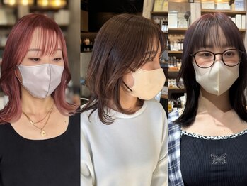 ハク(haku)の写真/前髪/顔周りだけで印象を変える*ワンホンヘア/レイヤーカットなど、似合わせカットで小顔効果も◎[宇都宮]