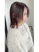 ハイク(HYKE)&nbsp;レイヤーボブ×ラズベリー