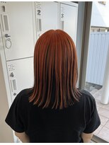 セブンルックス モカ 宇都宮鶴田店(7LOOKS mocha)&nbsp;アンブレラカラー×オレンジ