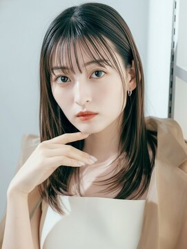 フレイムス ヘアアンドリラックス 吉川店(Frames hair&relax) 20代30代40代◎地毛風ストレート/縮毛矯正/シースルーバング吉川