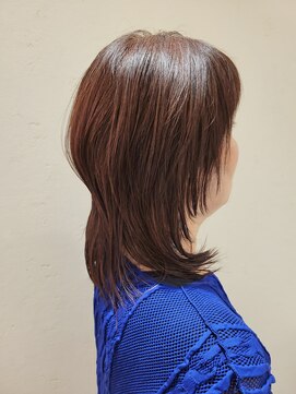 松本平太郎美容室 国立店 40代50代60代×ミディアムウルフ×イノアカラー