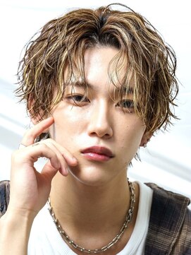 アイトーキョープラスシー 横浜(AI TOKYO+Sea) 横浜/大人センターパート/ハイライト/波巻きシャドウ