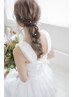 ドレスヘアセット（結婚式、パーティヘア）　￥6,600⇒￥5,500